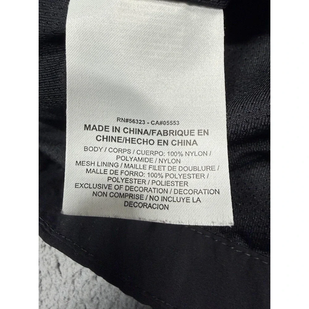 Jordan Jacket Mens Large Black Hooded Pullover Windbreaker Basketball 942729-011